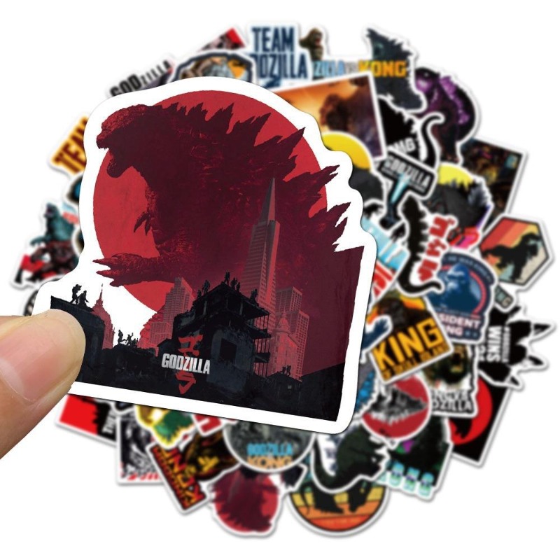 50pcs/set Movies Godzilla Vs.  - đánh giá và giá Laptop Accessories Aesthetic