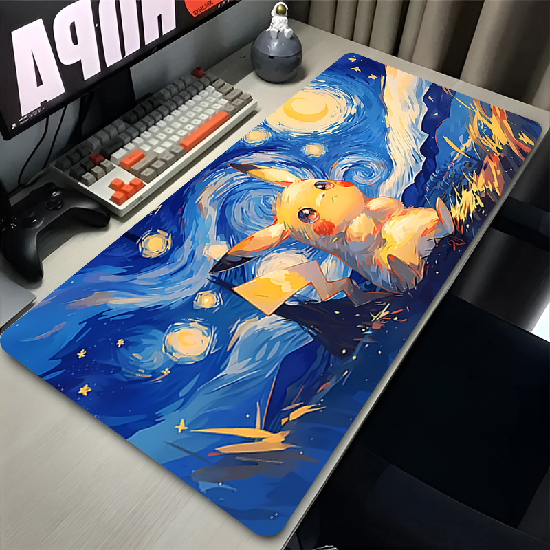 Mouse Pad P-pokemon Pikachu Co - đánh giá và giá Laptop Accessories Table