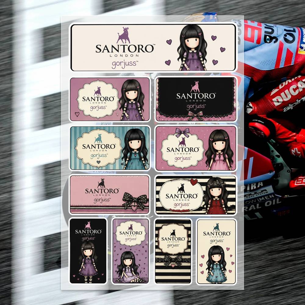 SA-ntoro Gorjuss Stickers Moto - đánh giá và giá Laptop Accessories Sa