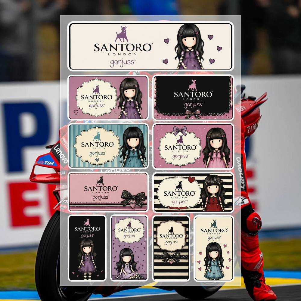 SA-ntoro Gorjuss Stickers Moto - đánh giá và giá Laptop Accessories Sa