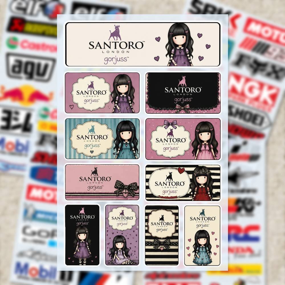 SA-ntoro Gorjuss Stickers Moto - đánh giá và giá Laptop Accessories Sa