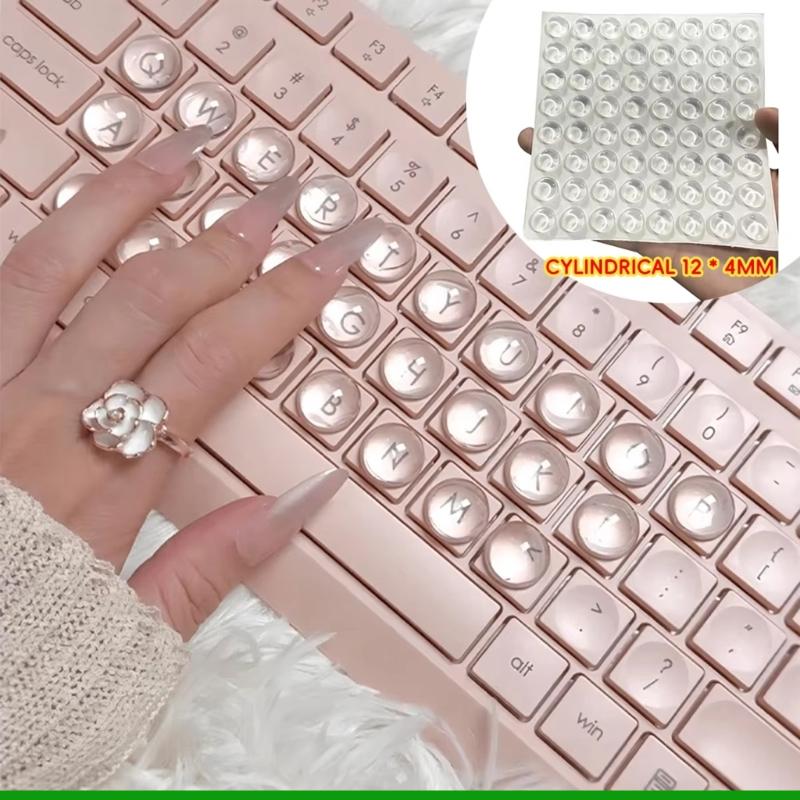 U55C 64Pcs Clear Silicone Keyc - đánh giá và giá Keyboard Cover Silicone