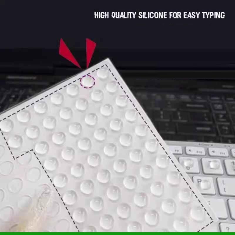 U55C 64Pcs Clear Silicone Keyc - đánh giá và giá Keyboard Cover Silicone